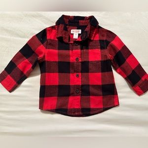 Cat & Jack plaid shirt